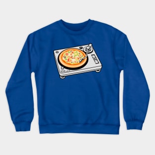 Pizza Scratch Music Crewneck Sweatshirt